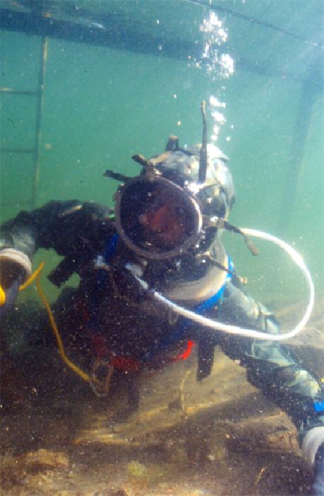 Diving in FOKA drysuit