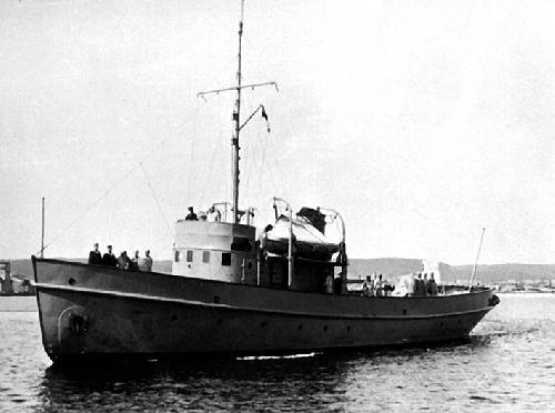 1936/37r.   Baza Nurkowa ORP 